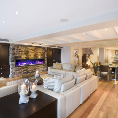 Dynasty Cascade 82" Recessed Linear Electric Fireplace [DY-BTX82] (SAK30567)