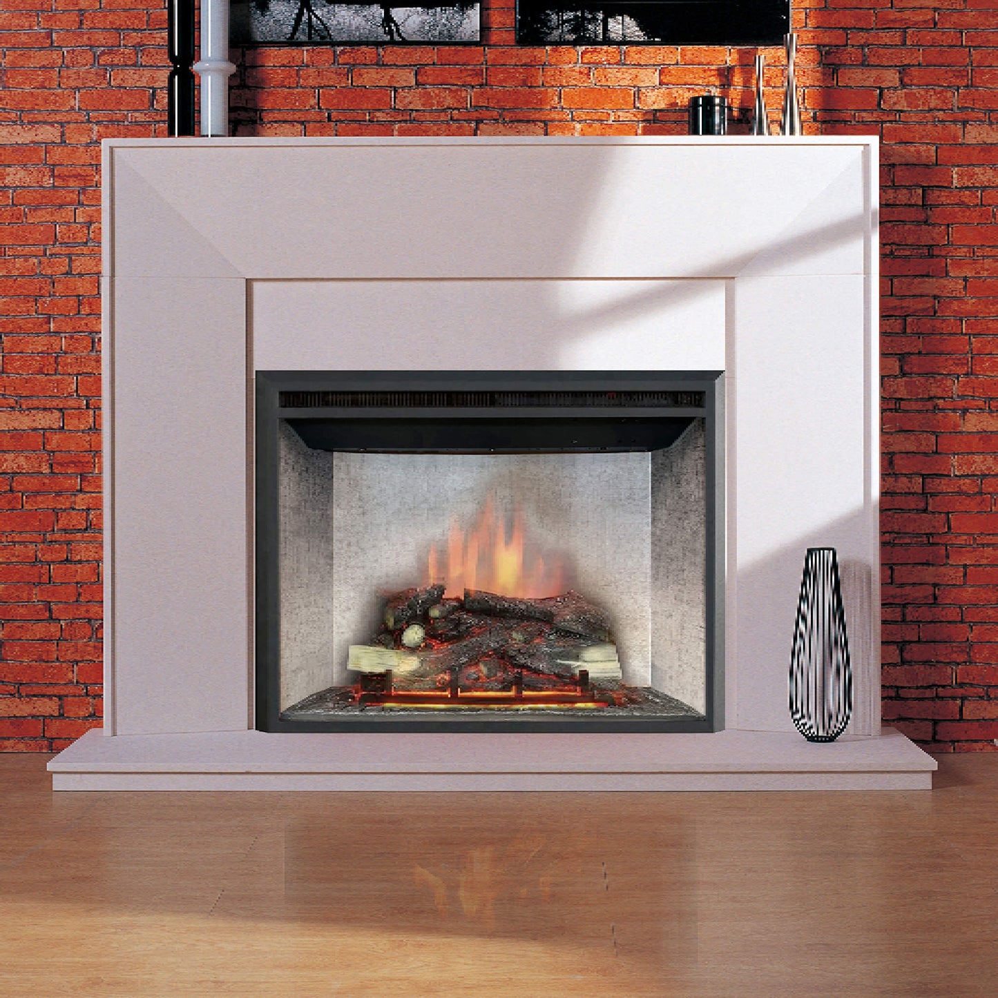 Dynasty Presto 35" Vent Free Electric Firebox Insert With Remote Control [DY-FI35D] (SAK86012)