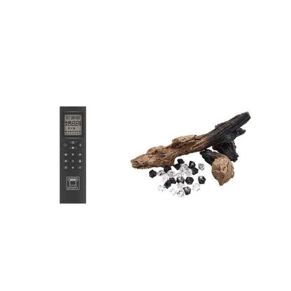 Dynasty Tempo 63-Inch Virtual Linear Electric Fireplace With Multifunction Remote Control [DY-FVX63] (SAK20385)