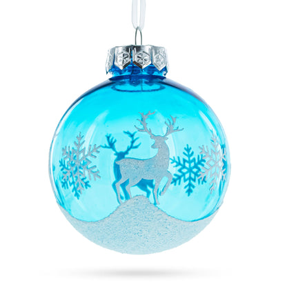 Set of 12 Plastic Ball Christmas Ornaments