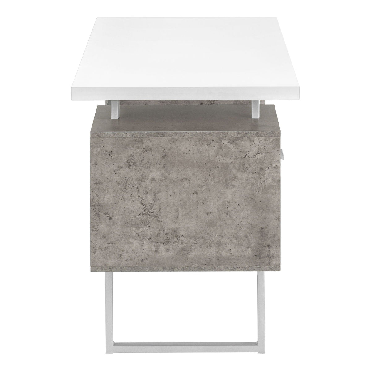 Computer Desk For Home Office, Laptop, Left, Right Set - Up, Storage Drawers, Contemporary & Modern