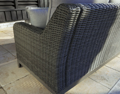 Elite Park - Loveseat With Cushion - Gray