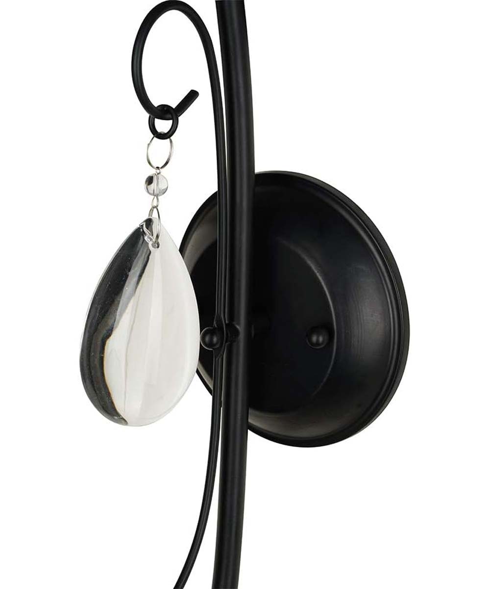Catalina 17"H 1-Light LED Scroll DÃ©cor Wall Sconce Light Fixture Dark Bronze Finish