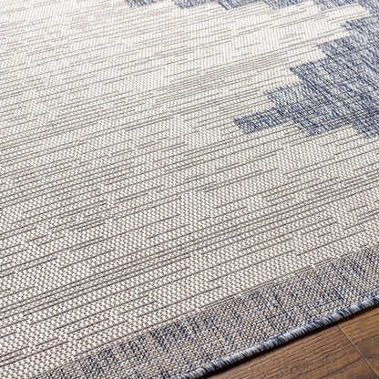 Djugun Blue Outdoor Rug - Clearance