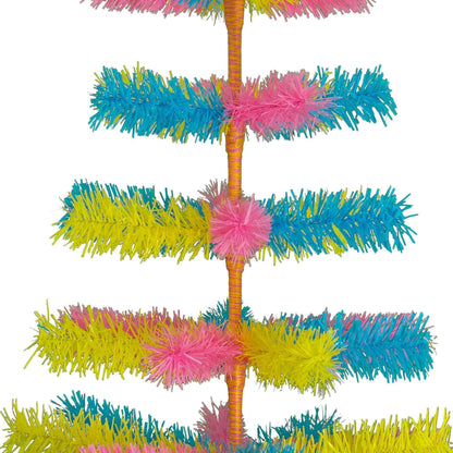 Easter Mixed Tinsel Christmas Trees
