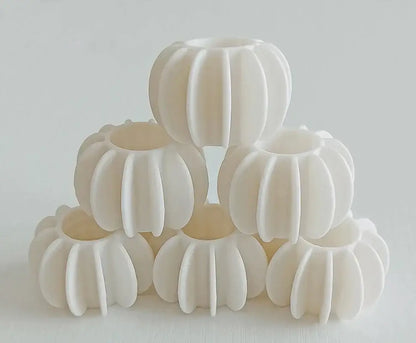 Eco-friendly laundry washing starburst balls gray & white 10-piece set
