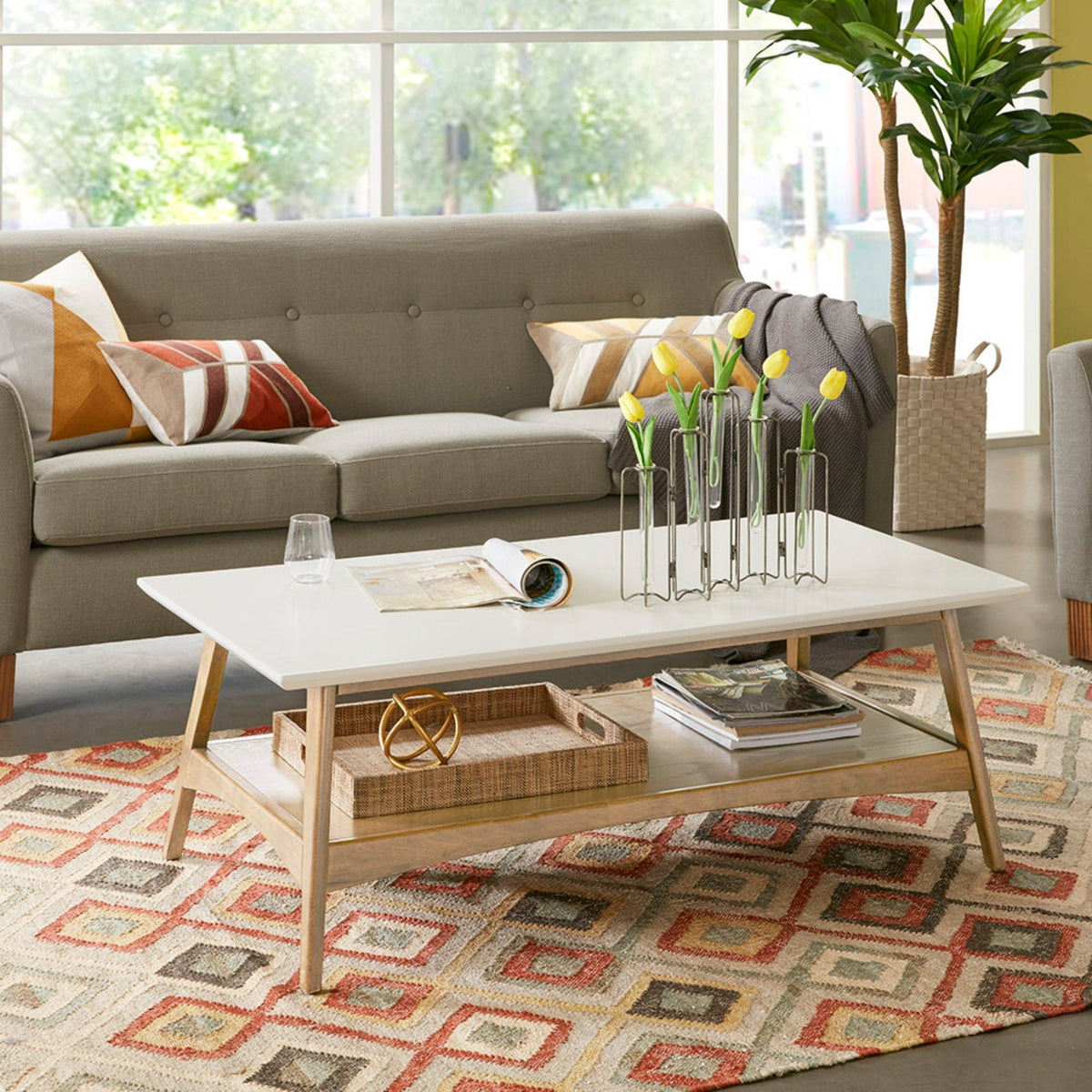 Modern Table With Extra Storage