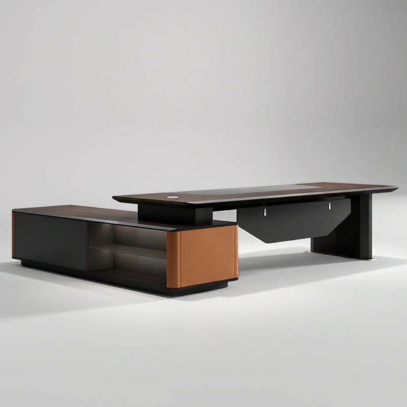 Kitley · Modern L-Shaped Executive Desk
