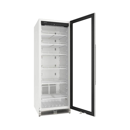 Edgestar 13.7 Cubic Feet Commercial Beverage Merchandiser With Temperature Alarm And Reversible Door, 24-Inch [VBM131SS] (SAK62395)
