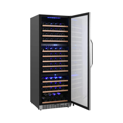 Edgestar 24-Inch Wide 131 Bottle Capacity Built-In Triple Zone Wine Cooler (SAK65891)