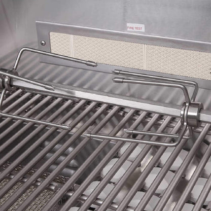 Edgestar 60K BTU 30-Inch Natural Gas Built-In Grill With Lighted Grill Area And Double Access Doors (SAK82568)