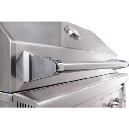 Edgestar 60K BTU 30-Inch Natural Gas Built-In Grill With Lighted Grill Area And Double Access Doors (SAK82568)