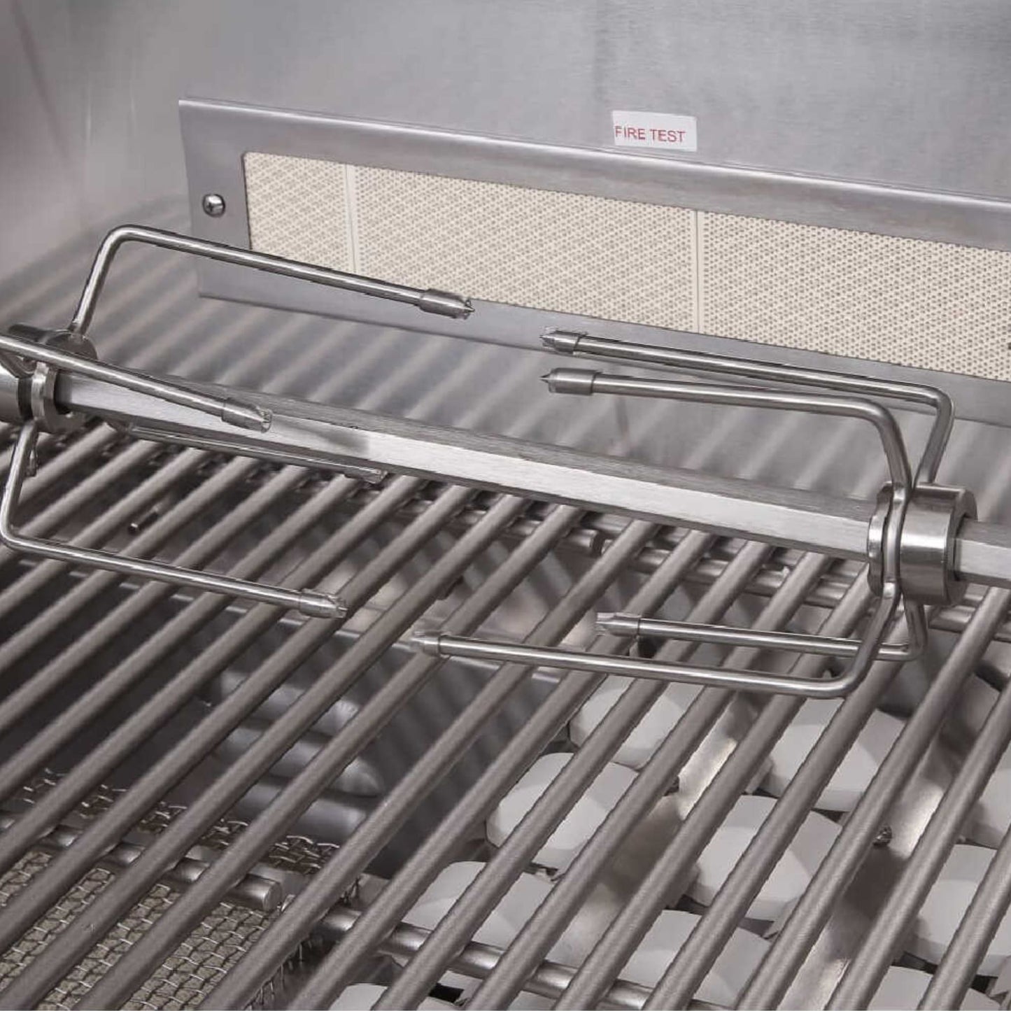 Edgestar 89K BTU 36-Inch Liquid Propane Freestanding LED Lighting Grill Cart With Rotisserie (SAK85914)