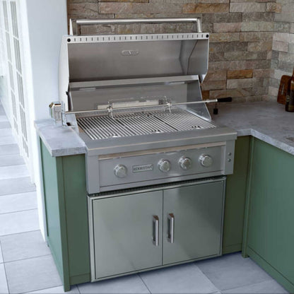 Edgestar 89K BTU 42-Inch Built-In Natural Gas Grill With Insulated Jacket And Double Access Doors Insulated Jacket (SAK94627)