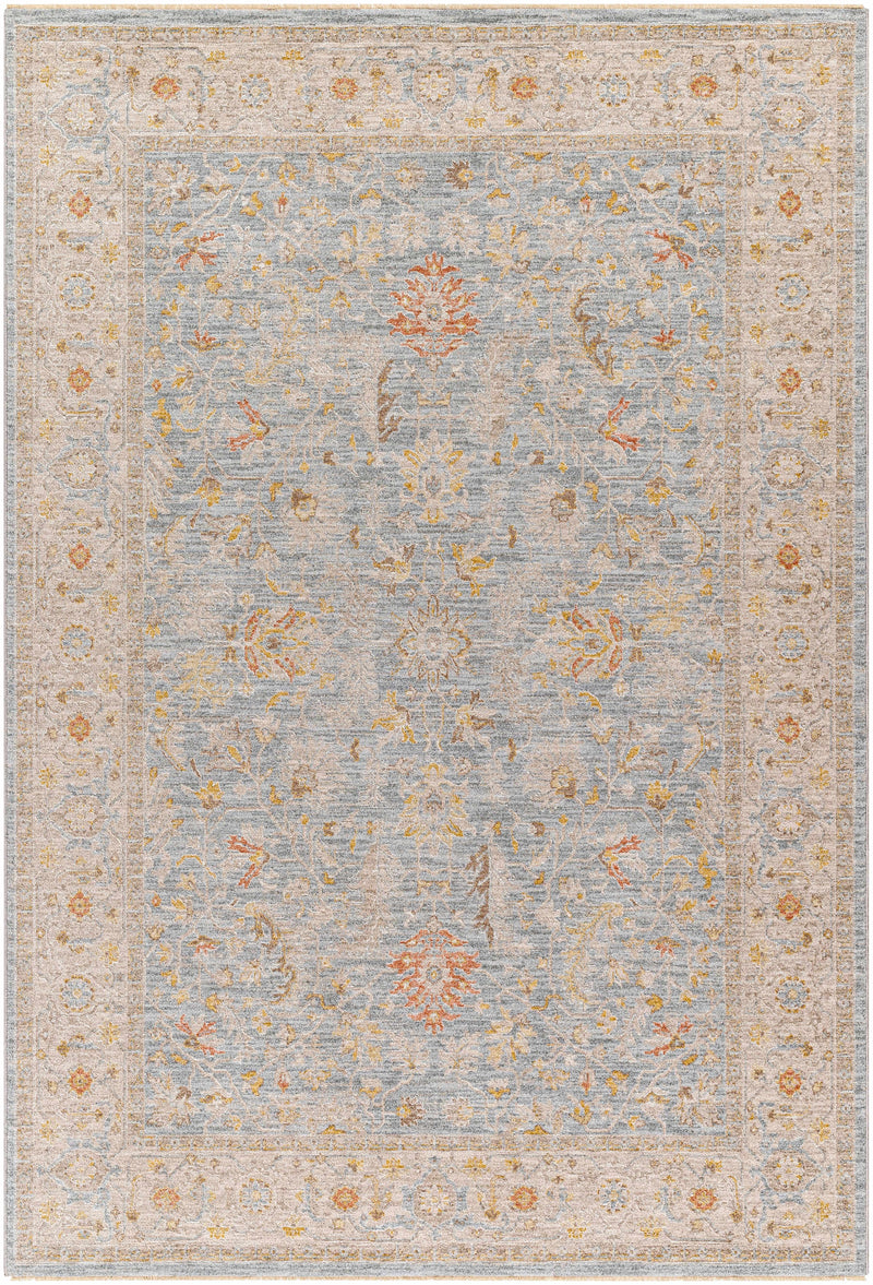 Edie Taupe Thick Luxe Oushak Rug
