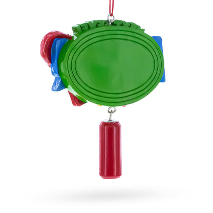 Next Level Gamer with Energy Drink Resin Christmas Ornament