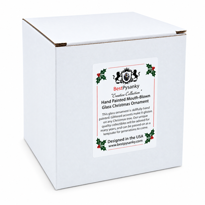 London Suitcase Travel Resin Christmas Ornament