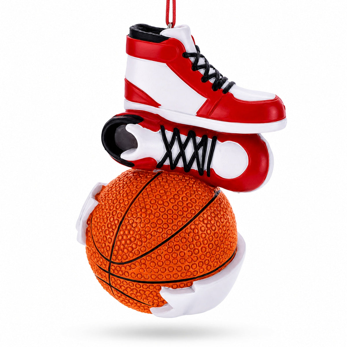 Basketball Shoe Shoot Score Sports Resin Christmas Ornament