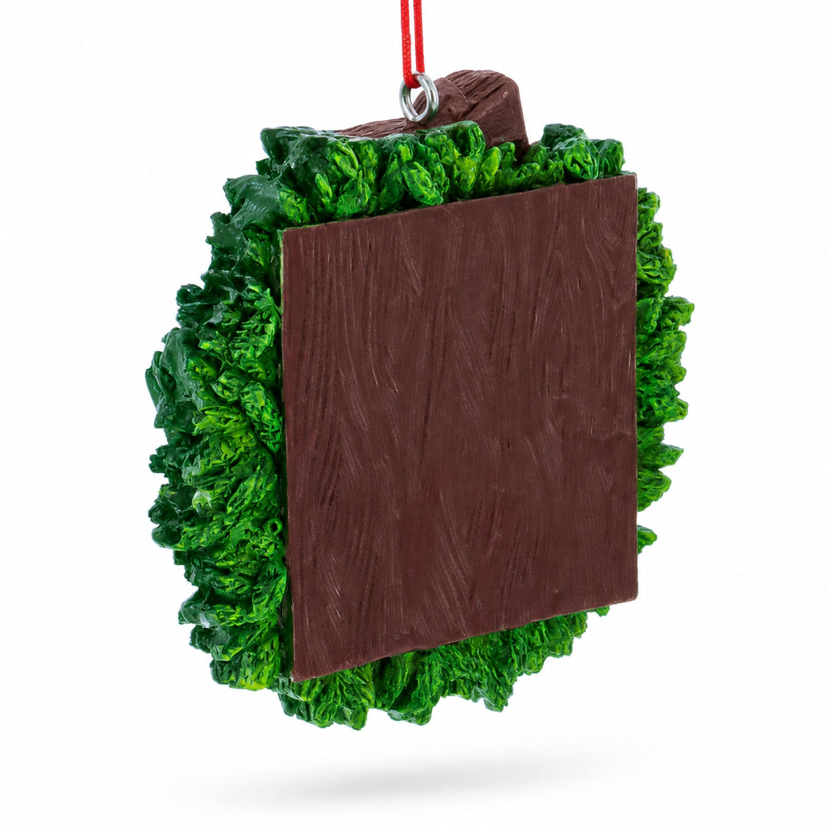 A+ Teacher Wreath Resin Christmas Ornament