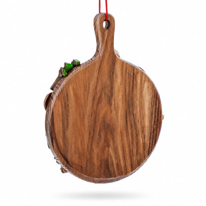 Gourmet Charcuterie Platter Resin Christmas Ornament