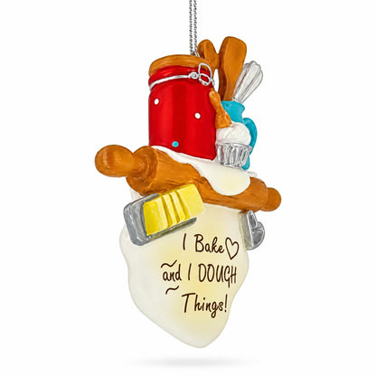 Baking Theme Rolling Pin I Dough Things Resin Christmas Ornament