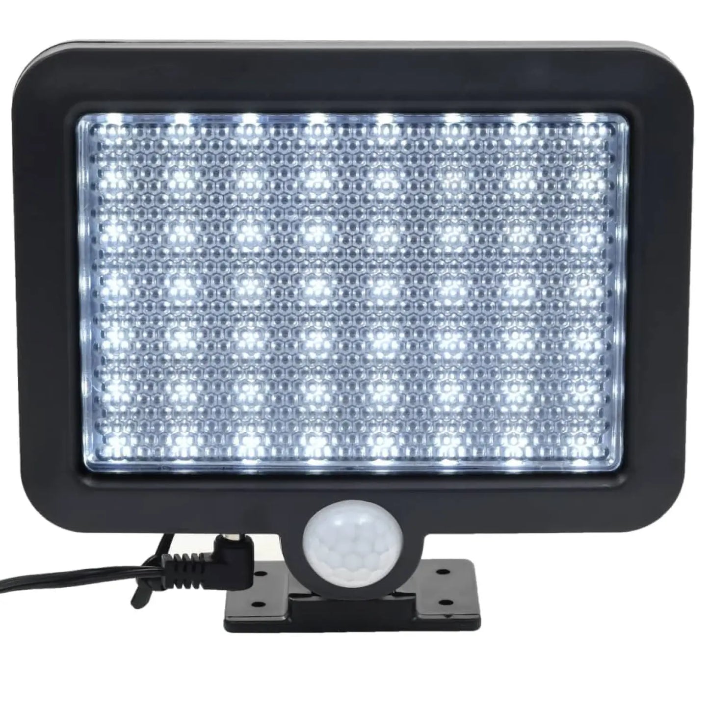 Efficient Solar LED Lamp for Outdoor Use with Motion Sensor