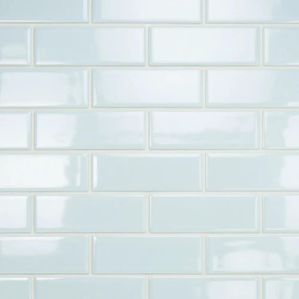Ege Satin Subway Glass Tiles 3x9