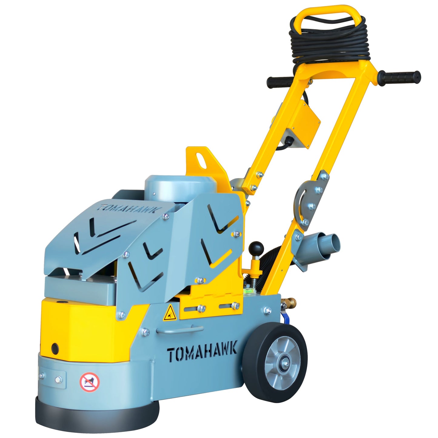 10" Electric Concrete Floor Grinder 1.5HP Motor for Smoothing, Floor Prep, Coatings