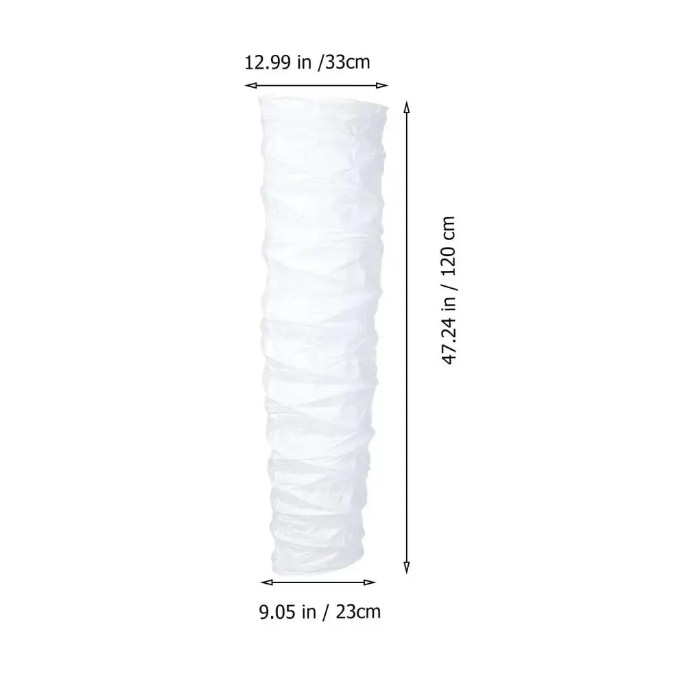 Elegant column white ribbed floor lamp living room