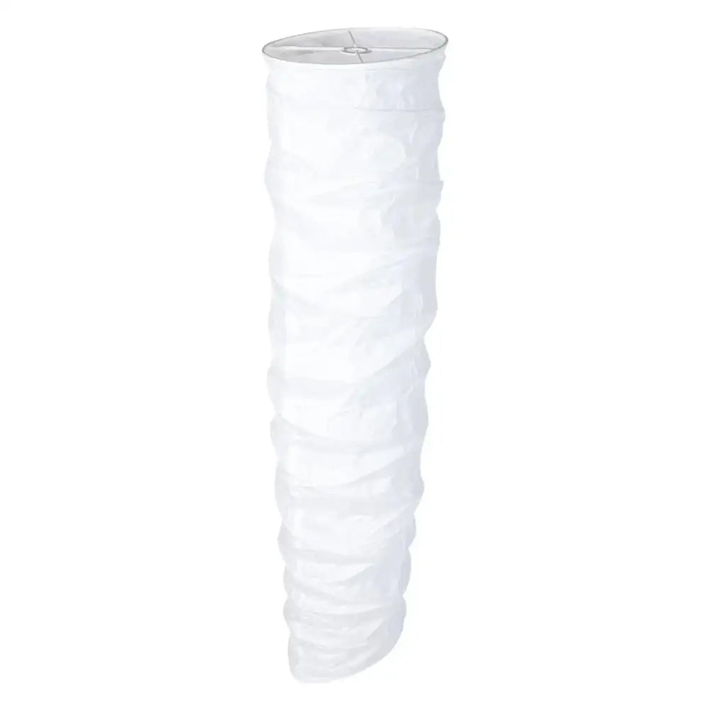 Elegant column white ribbed floor lamp living room
