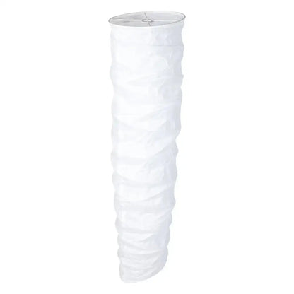 Elegant column white ribbed floor lamp living room
