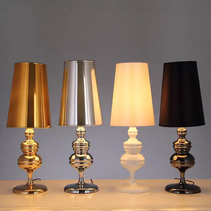 Elegant european style bedside lamp for bedroom and living room