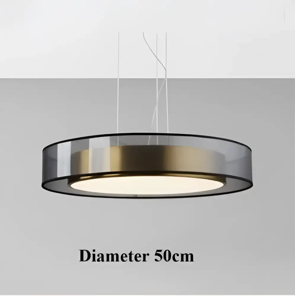Elegant led dual purpose chandelier for living room pendant light