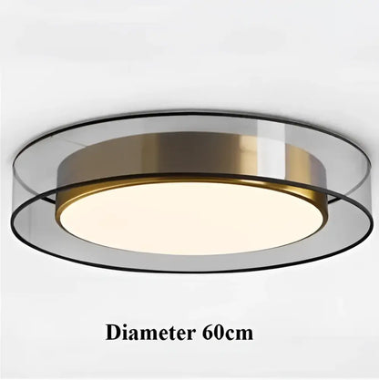Elegant led dual purpose chandelier for living room pendant light