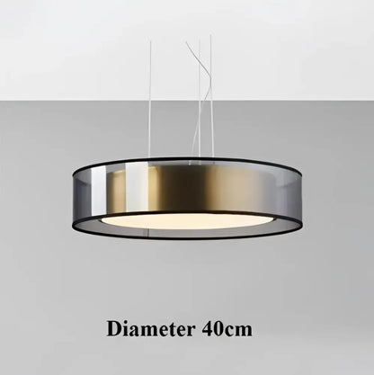 Elegant led dual purpose chandelier for living room pendant light