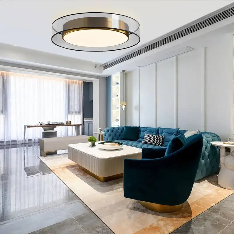 Elegant led dual purpose chandelier for living room pendant light