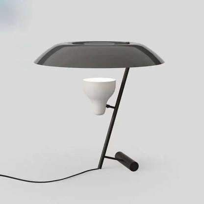 Elegant nordic desk lamp orange & black bedroom light