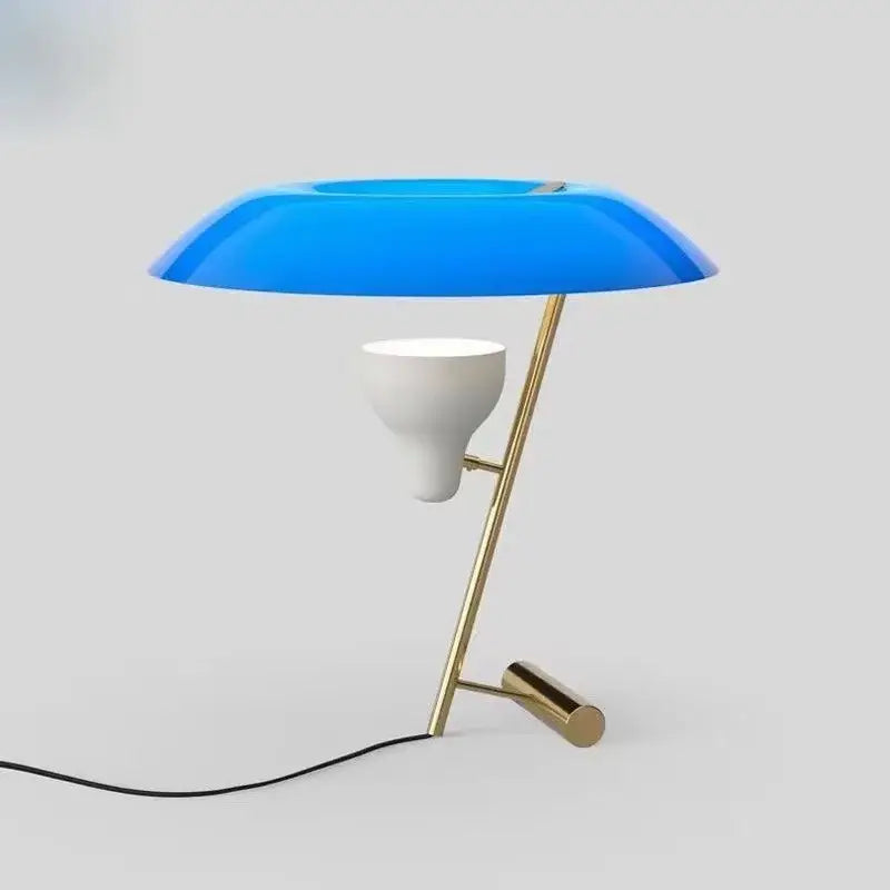 Elegant nordic desk lamp orange & black bedroom light