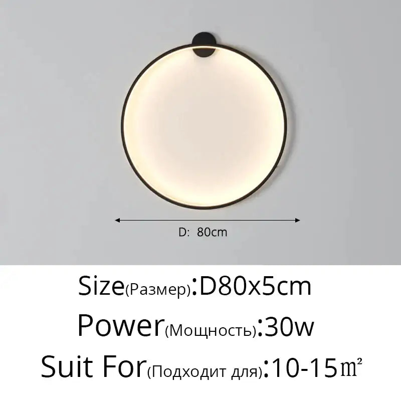 Elegant round gold wall sconces for bedroom indoor lighting