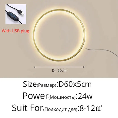 Elegant round gold wall sconces for bedroom indoor lighting