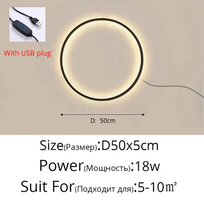 Elegant round gold wall sconces for bedroom indoor lighting