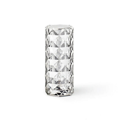 Elegant USB Table Lamp with 16-Color Crystal Lighting