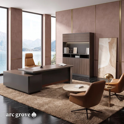 Elgin · Modern L-Shaped Executive Desk