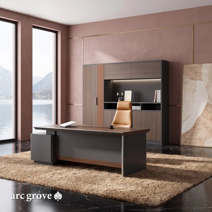 Elgin · Modern L-Shaped Executive Desk