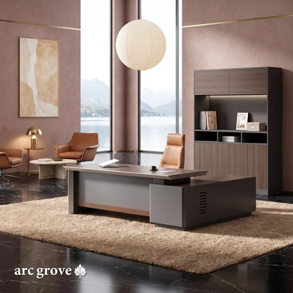 Elgin · Modern L-Shaped Executive Desk