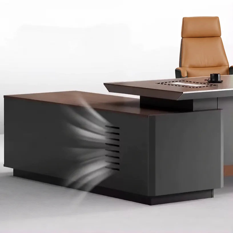 Elgin · Modern L-Shaped Executive Desk
