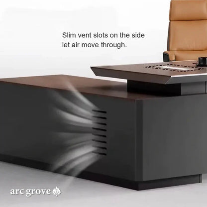 Elgin · Modern L-Shaped Executive Desk