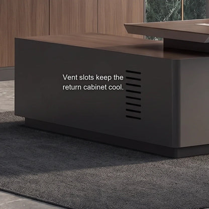Elgin · Modern L-Shaped Executive Desk