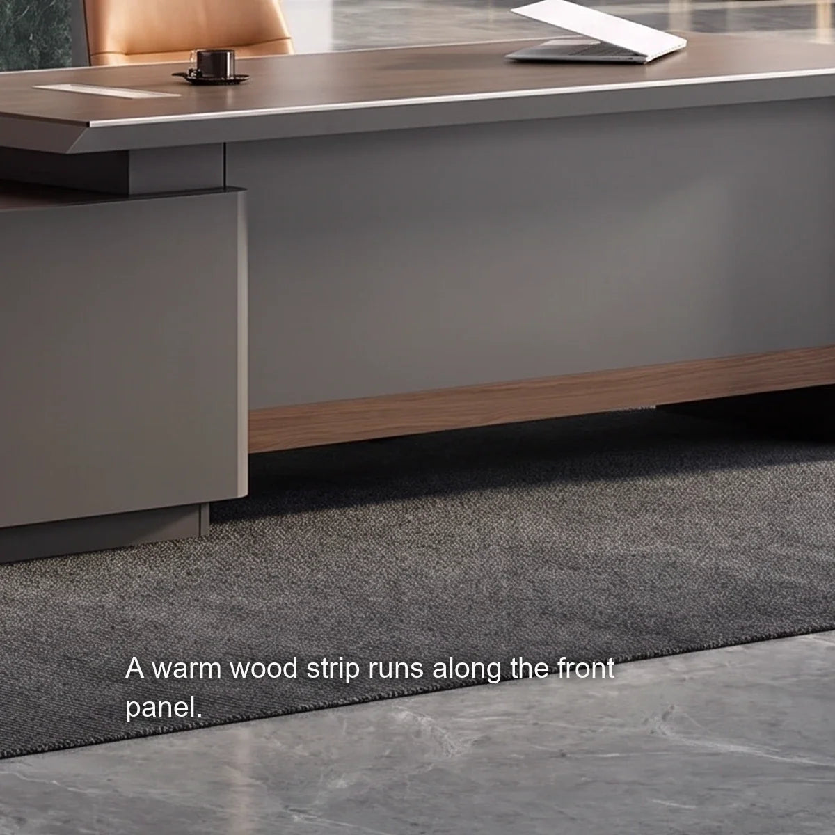 Elgin · Modern L-Shaped Executive Desk