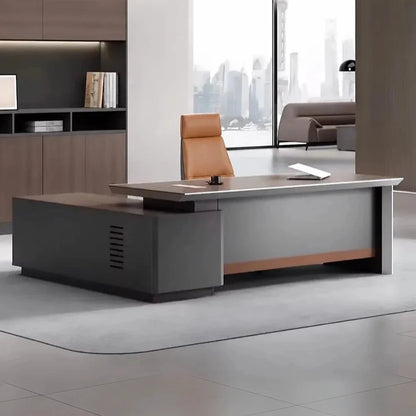 Elgin · Modern L-Shaped Executive Desk